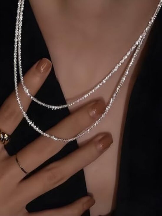 Accessories - New - Gold Layered Necklaces for‎ Women, 14K Gold Plated Dainty Gold Chain